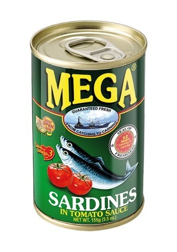 Sardine in salsa di pomodoro Mega 155 g.